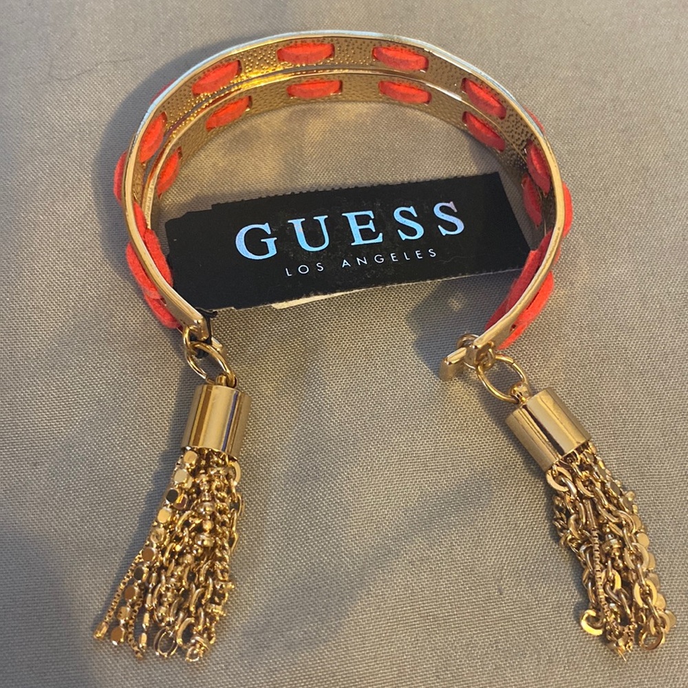GUESS Set of Two Stackable Cuff Bracelet